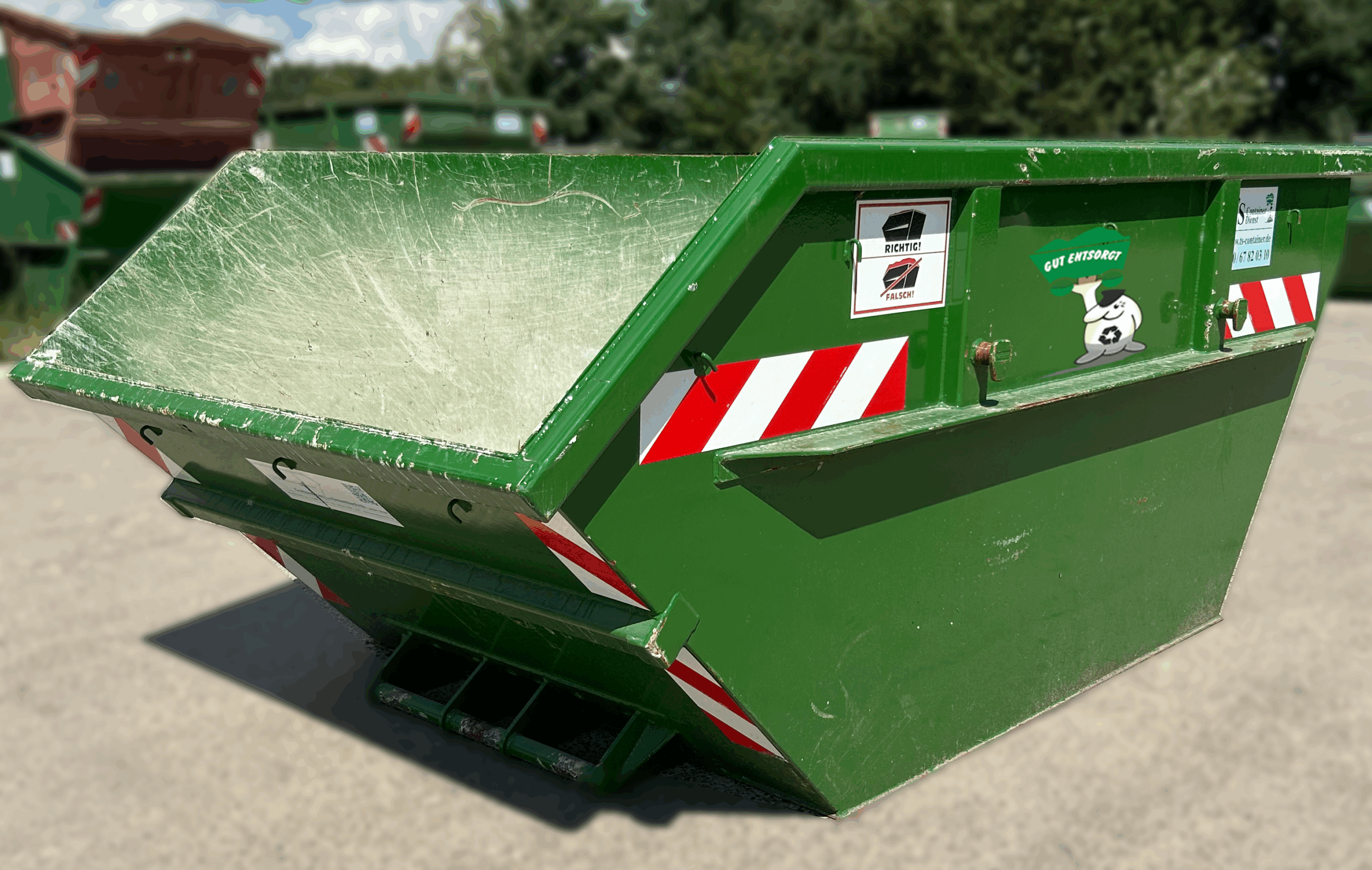 Wichtige Faktoren im Rahmen  Dieser Präferenz Eines Containerdienstes bei Bauschutt